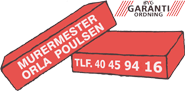 Murermester Orla G. Poulsens logo